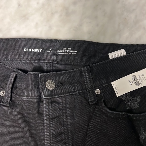 Old Navy black jeans - Picture 3 of 4